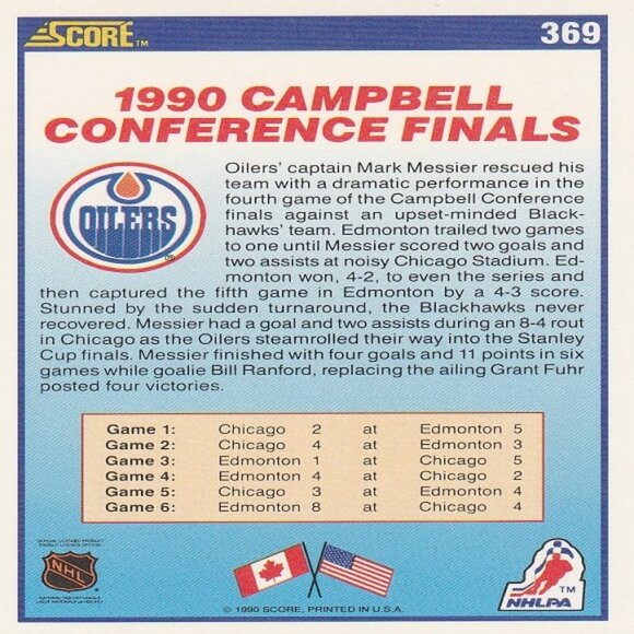 Edmonton Oilers - 1990 Conference Champions - Picture 2 of 2